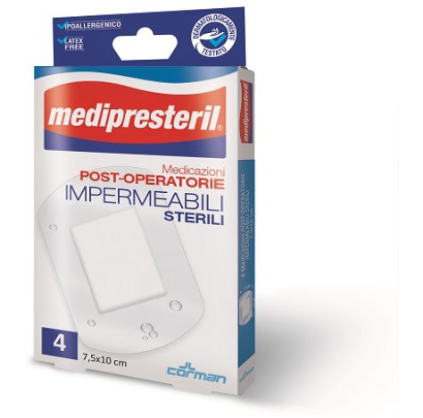 MEDIPRESTERIL CER IMP7,5X10 4P