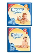 Huggies Unistar 3 4/9kg 20pz