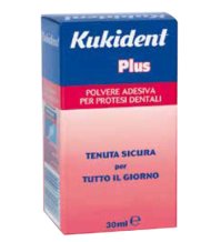 PROCTER & GAMBLE SRL Kukident Plus Polvere Adesiva Per Protesi Dentarie 30 G