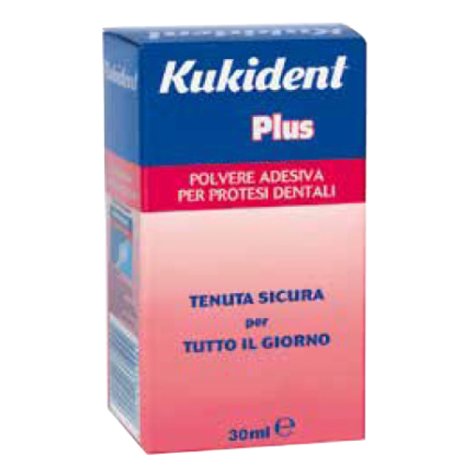 PROCTER & GAMBLE SRL Kukident Plus Polvere Adesiva Per Protesi Dentarie 30 G