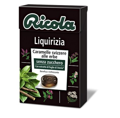 Ricola Liquirizia S/zucch 50g