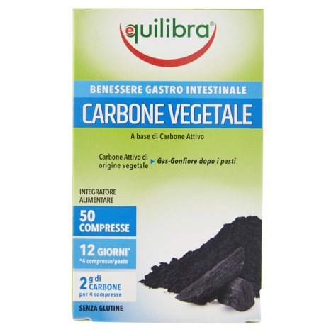 EQUILIBRA Srl Carbone vegetale 50 compresse