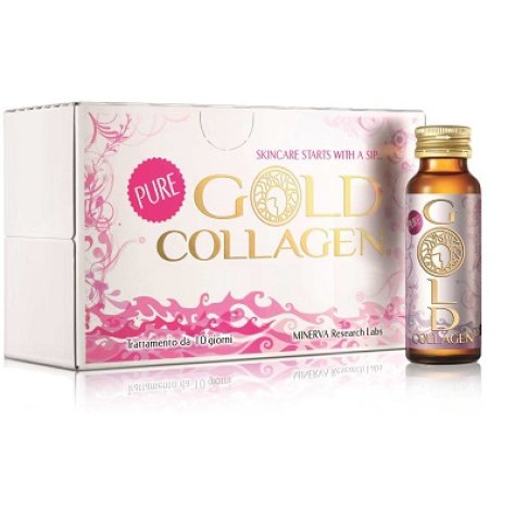 Gold Collagen Pure integratore al collagene idrolizzato 10 flaconcini