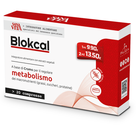 PALADIN PHARMA Sanavita blokcal 20 compresse