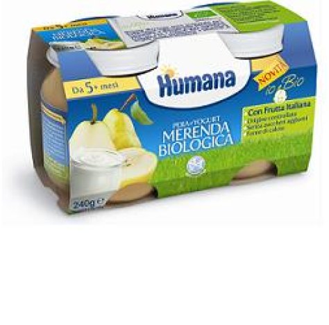 Humana Mer Pera/yog Bio 240g