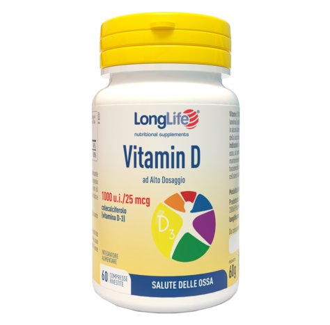 LONGLIFE VITAMIN D1000 60CPR