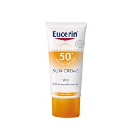 BEIERSDORF SpA Eucerin Solare Viso Crema Fp50+ Tutti i Tipi Di Pelle 