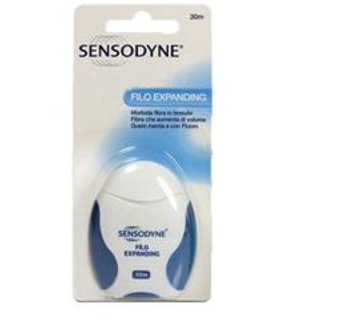 Sensodyne filo interdentale expanding gusto menta 