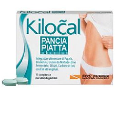 POOL-PHARMA  Kilocal Pancia Piatta 15 compresse