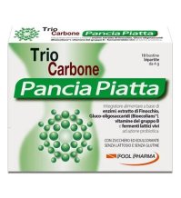 POOL PHARMA Srl Triocarbone pancia piatta 10+10 bustine