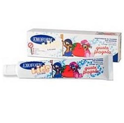 POLIFARMA BENESSERE Srl Emoform kids dentifricio fragola 50ml