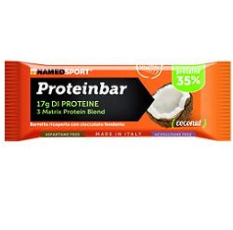 NAMEDSPORT SRL Named Proteinbar Coconut Barretta 50 g 