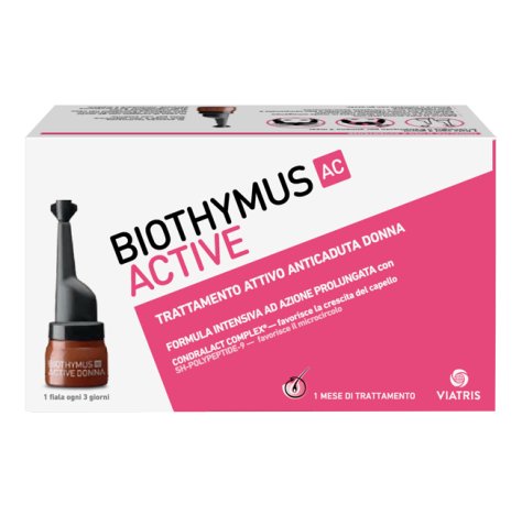 Mylan BIOTHYMUS AC ACTIVE TRATTAMENTO ATTIVO ANTICADUTA DONNA 10 FIALE