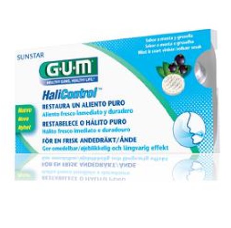 GUM HALICONTROL COMPRESSE 10PZ