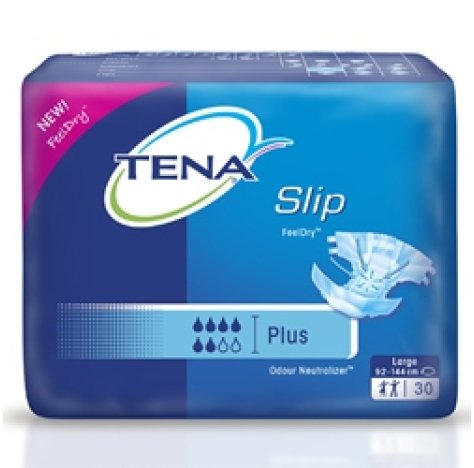 TENA SLIP PLUS PAN L 30PZ 0730