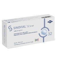 IBSA Siringa Intra-articolare SINOVIAL 32 Acido Ialuronico 1,6% 32MG/2ML 3pezzi 