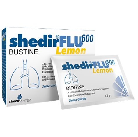 SHEDIR PHARMA Srl Unipersonale Shedirflu 600 Lemon 20 bustine