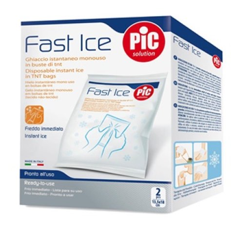 PIKDARE Spa Ghiaccio istantaneo monouso Pic Fast Ice 2 pezzi