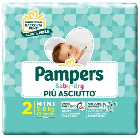 Pampers Bd Downcount Mini 24pz