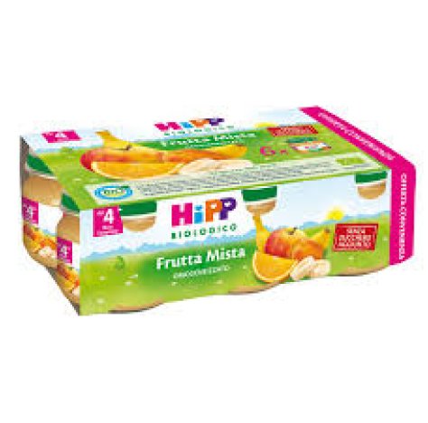 HIPP ITALIA Srl Hipp bio omogenizzato frutta mista 6x80g