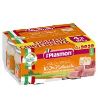 PLASMON (HEINZ ITALIA SpA) Plasmon omogenizzato pollo e vitello 4x80g 