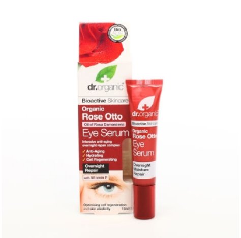 DR ORGANIC ROSE EYE SERUM 15ML