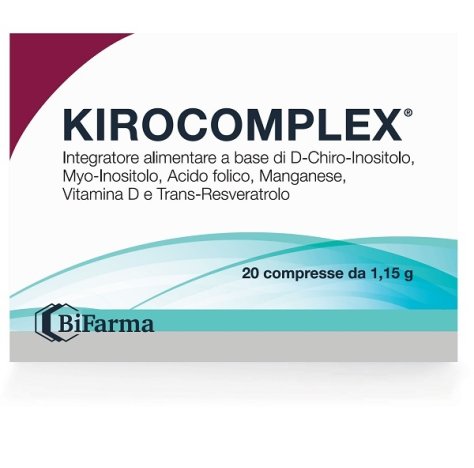 S&R FARMACEUTICI Kirocomplex 20 Compresse Integratore per Disturbi Mestruali e Fertilità