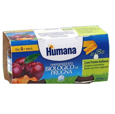 Humana Omog Prugna Bio 2x100g