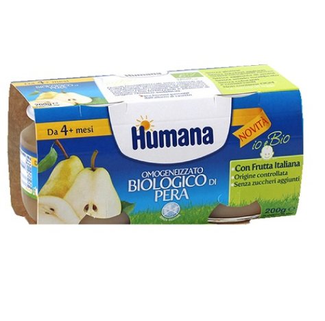 Humana Omog Pera Bio 2x100g