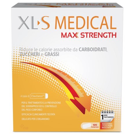 XLS MEDICAL MAX STRENGHT 120CPR