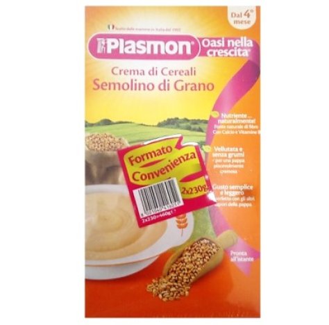 PLASMON CEREALI SEMOLINO 2X230G