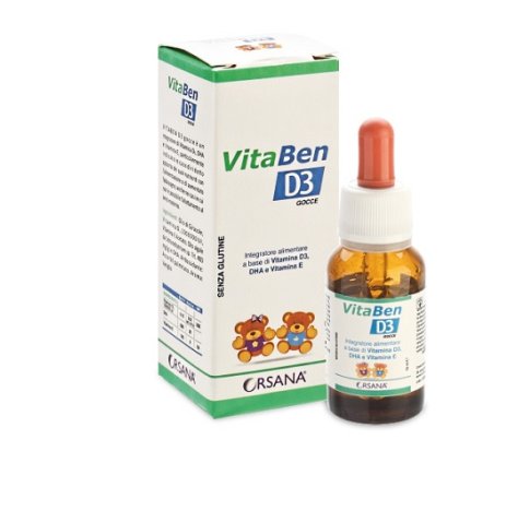 ORSANA ITALIA Srl Vitaben D3 15ml integratore alimentare__+ 1 COUPON__