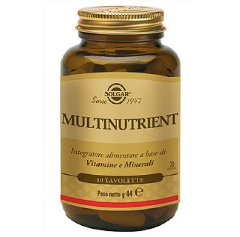 MULTINUTRIENT 30TAV SOLGAR