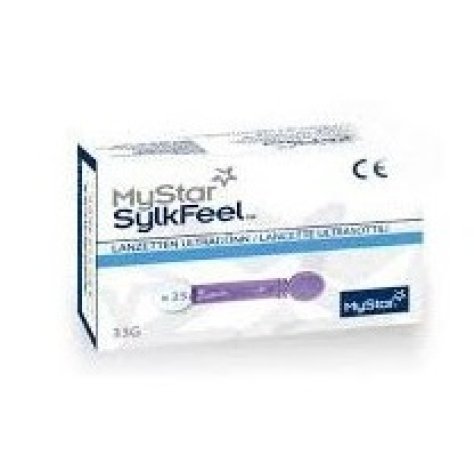 MYSTAR SYLKFEEL LANCETS G33 25PZ