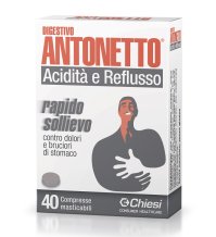 CHIESI FARMACEUTICI SpA Digestivo Antonetto Acidita E Reflusso 40 compresse 