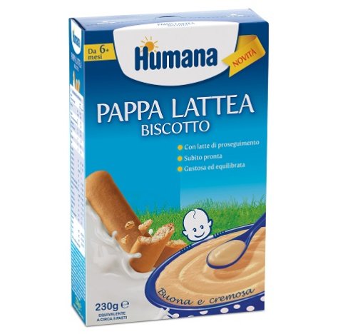 HUMANA ITALIA Spa Humana pappa lattea biscotto 230g