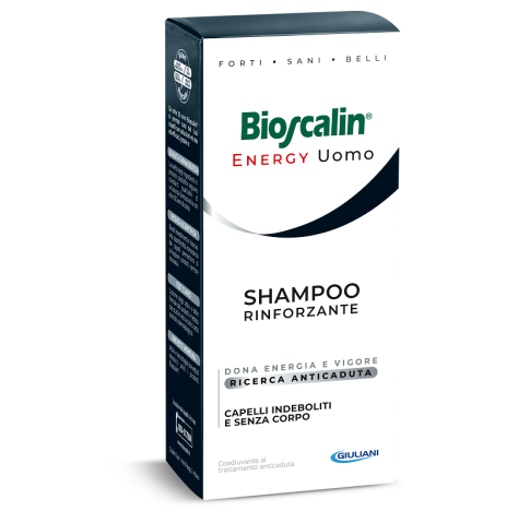 GIULIANI Spa Bioscalin energy shampoo rinforzante uomo 400ml 