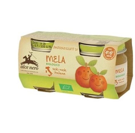 OMOGENEIZ MELA 2X80G ALCE