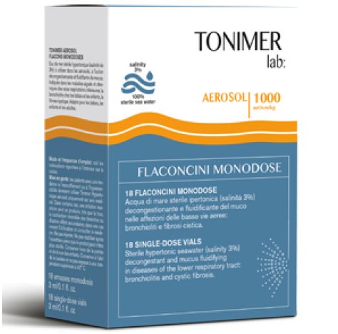 IST.GANASSINI Spa Tonimer aerosol monodose 18 flaconcini