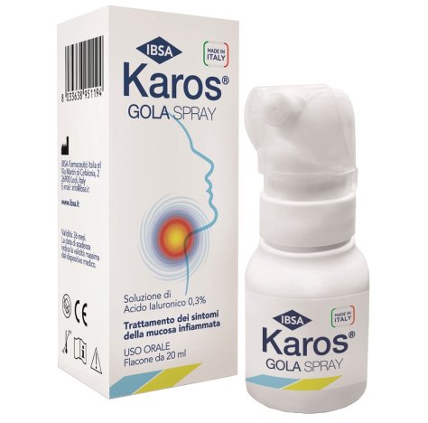 IBSA FARMACEUTICI ITALIA Srl KAROS SPRAY ORALE 0,3% 20ML