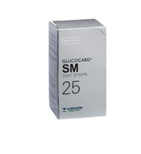 GLUCOCARD-SM TEST STRIPS 25PZ