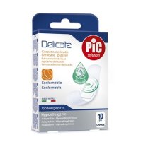 PIKDARE Spa Cerotti Pic Delicate 25mmx72mm 10 pezzi