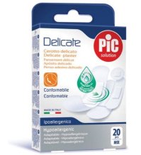 PIKDARE Spa Cerotti Pic Delicate misti 20 pezzi