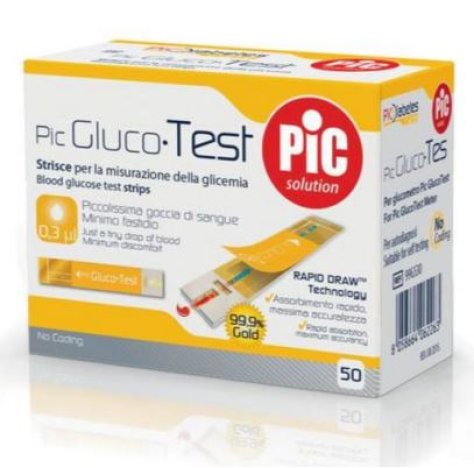 GLUCOTEST STRISCE PIC 50PZ