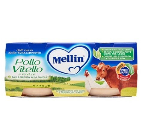 MELLIN OMOG POLLO/VIT VER2X80G