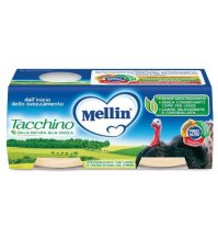 MELLIN-OMO.TACCHINO 2X120G