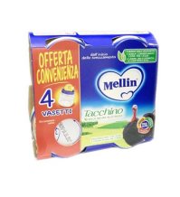 MELLIN-OMO.TACCHINO 4X80G