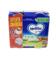 MELLIN-OMO.VITELLO 4X80G