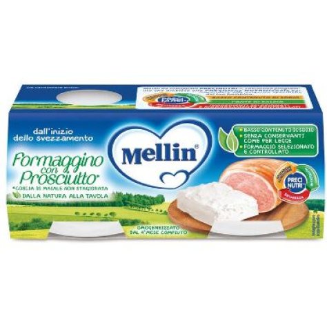 MELLIN-FORMAGGINO PROSCIUT 2X80G