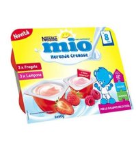 NESTLE' ITALIANA Spa Mio merenda cremosa fragola+lampone 6x60